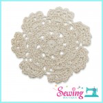 LACE - CROCHET-ROMANTIC PETAL-COTTON(CREAM)